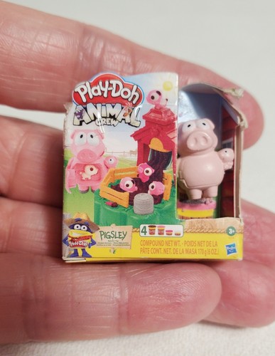 Lote MINIATURA de Muñeca Barbie Portador de Mascotas Zuru Un Nudo Bolso de Mano Pigsley Playdoh - Imagen 9 de 10