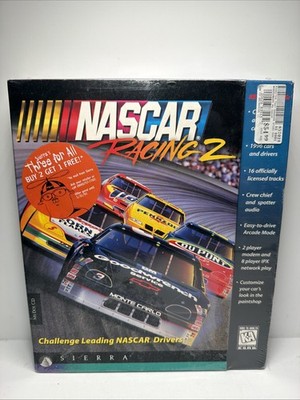 NASCAR Racing 2 (PC, CD-ROM, 1996) NEW