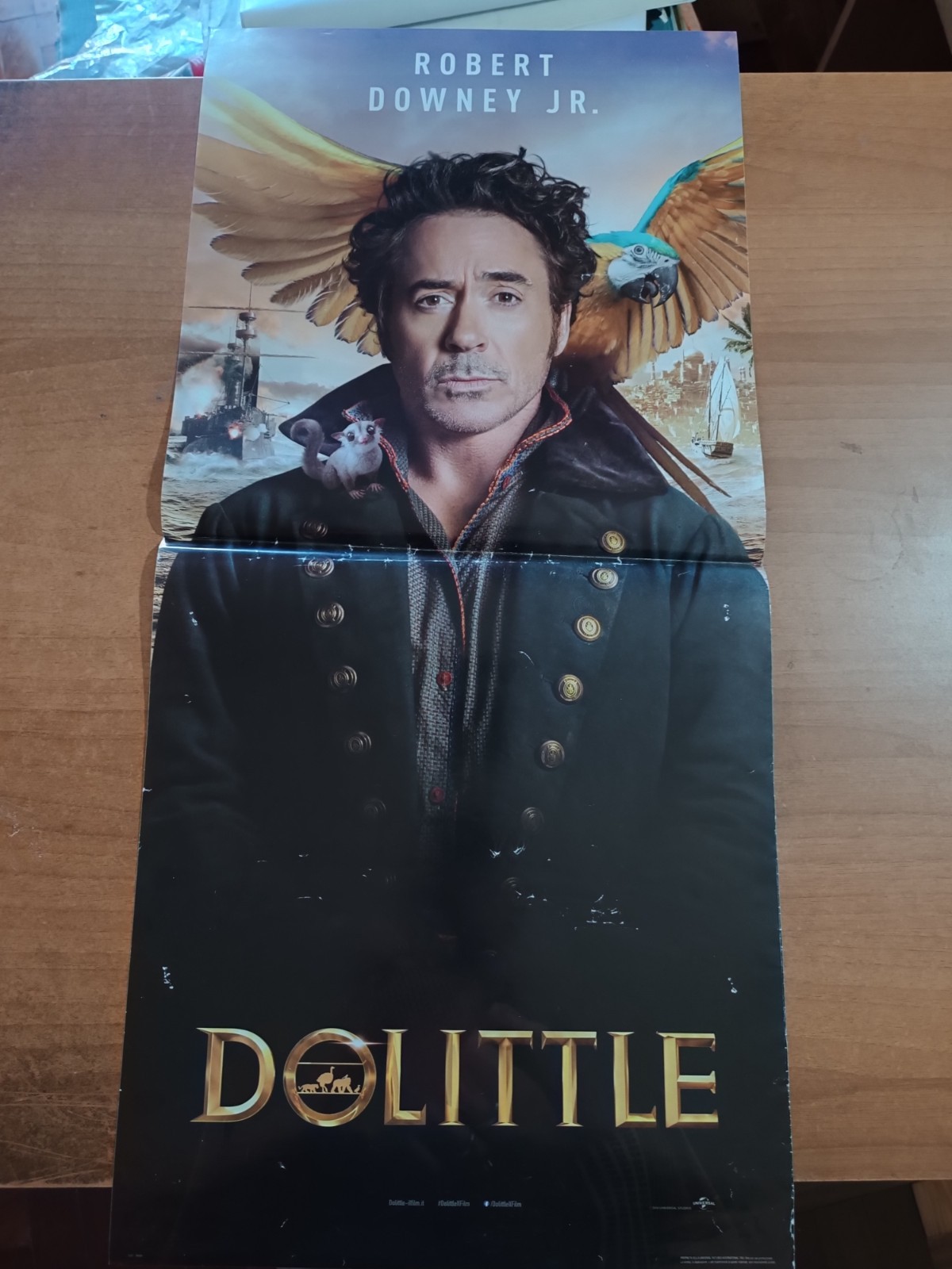 Locandina originale film Dolittle (2020) - Regia di Stephen Gaghan