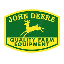 John Deere Vintage Tractor Logo Vinyl Sticker/Decal 08