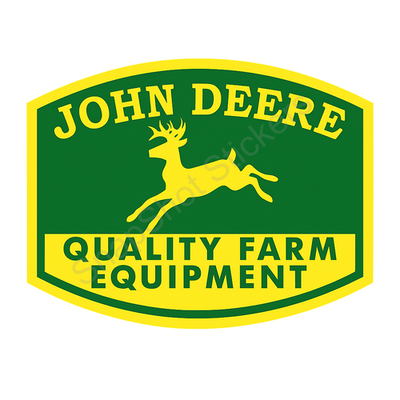#ad John Deere Vintage Tractor Logo Vinyl Sticker Decal 08 $2.49