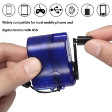 Tools Dynamo Generator Phone Emergency Charger Fast Charging Hand Crank EDC USB