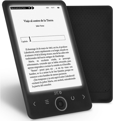 SPC Dickens Light 2 Pro - eBook 6 Inch E-Ink Touchscreen | Adjustable Brightness