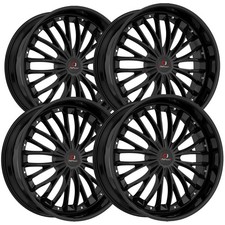4 Cavallo Clv-42 22x8.5 5x1125x4.5 38mm Gloss Black Wheels Rims 22 Inch 4 Cavallo Clv-42 22x8.5 5x1125x4.5 38mm Gloss Black Wheels Rims 22 Inch