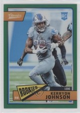 2018 Panini Honors Classics Update Rookies Green 37/75 Kerryon Johnson #323 7m3