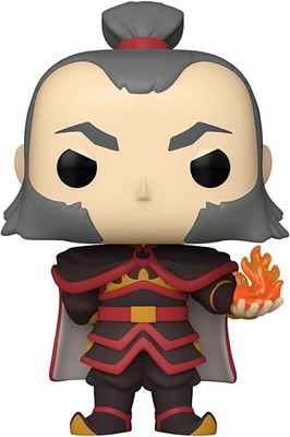 Avatar Funko POP! Cartoon PVC-Sammelfigur - Admiral Zhoo with Fireball (Glow in 