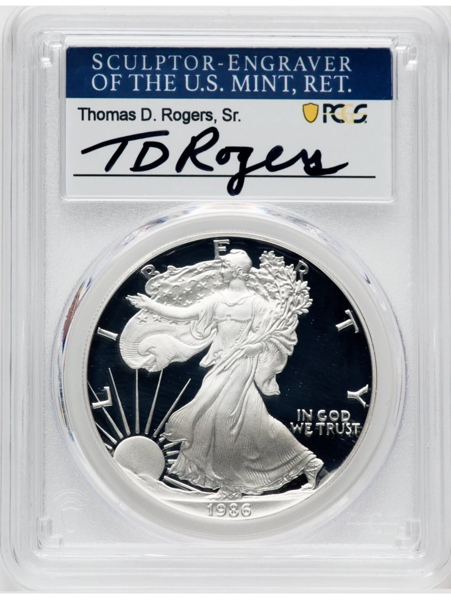 PCGS Certified PR 70 Graded 1986 Silver Bullion Coins for sale | eBay