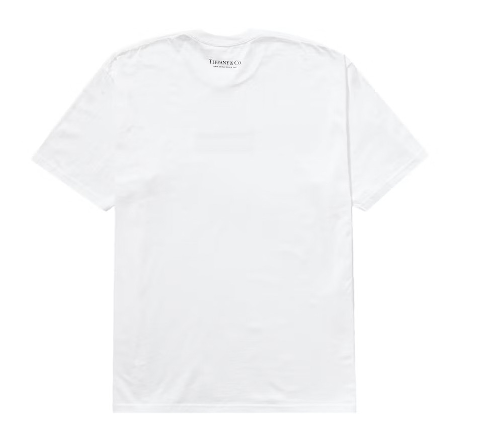 SUPREME TIFFANY & CO BOX LOGO TEE T SHIRT WHITE S-XXL DS OG