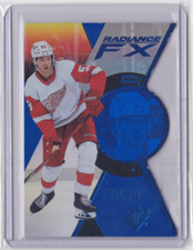 2023-24 UD SPX RADIANCE FX BLUE PARALLEL /299 MORITZ SEIDER #RFX-27 RED WINGS
