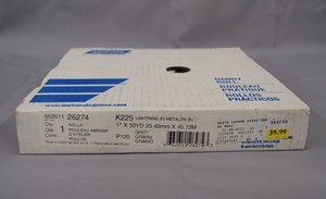 Norton-Sand-Paper-1-034-X-50-Yards-120-GRIT-K225-LIGHTNING-METALITE-Roll-L-2731
