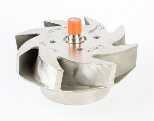 Flowserve MY50824A100 8.5" Pump Impeller, Durco 6x4-10H, AR103RV - Picture 2 of 7