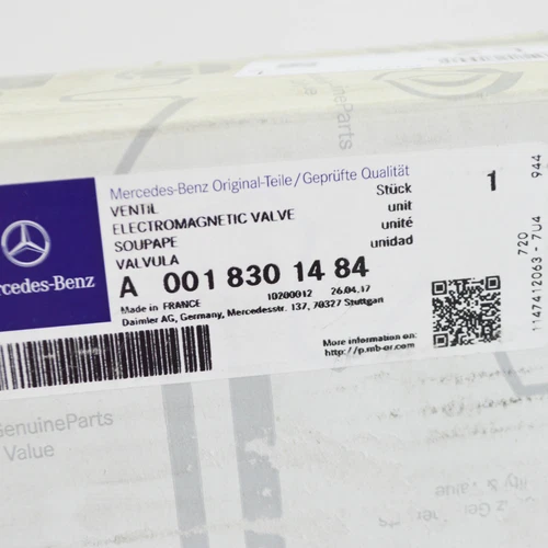 NEU MB S W140 ELEKTROMAGNETISCHES HEIZUNGSSTEUERVENTIL A0018301484 ORIGINAL - Bild 5 von 10