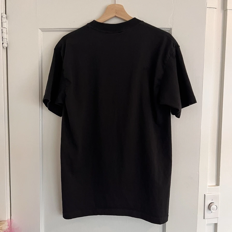 Camisa Radio KPFA De Colección Para Hombres Grande Negra Libre Expresión Radio Promo Y2K Foto 3 de 4