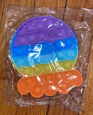 Pop Fidget It Toy Push Bubble Sensory Stress Relief Kids Family Octopus Shape