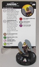 HAWKGIRL 063 Justice League Unlimited DC HeroClix Super Rare