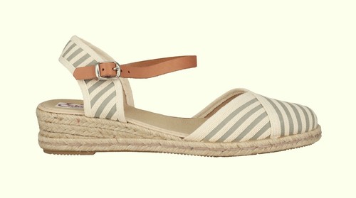 Cabello Comfort Made in Spain rope wedge Espadrille sandal Cabello Shoes Koral - Picture 7 of 12