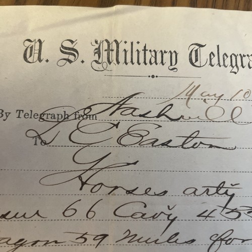 1864 Civil War U. S. Military Telegraph - Picture 15 of 17