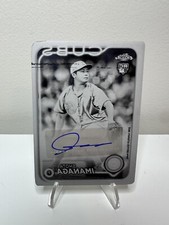 2024 Topps Chrome Update Shota Imanaga Rookie Auto Black Printing Plate 1/1 RC