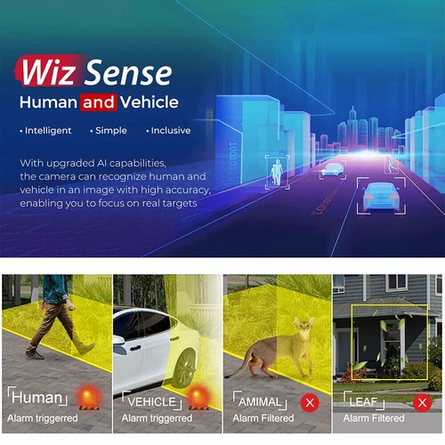 Dahua Wizsense 4MP Sound light alarm IPC-HDW2449T-S-PV IP Camera Outdoor Speaker - Picture 11 of 16