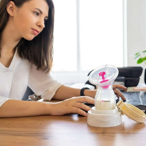 Silicone Breastfeeding Manual Breast Pump Milk Saver Suction All-in-1 - Picture 6 of 9