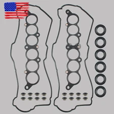 Engine Cylinder Valve Cover Gasket Set w/ Grommets For Toyota Tacoma 56011200