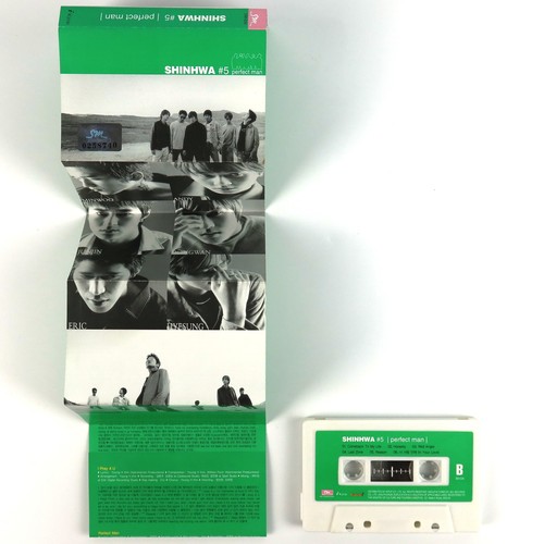 Shinhwa - Perfect Man 5th Album Cassette Tape K-Pop 2001 SM - Picture 2 of 4