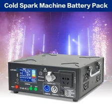 1500W Black Mobile Battery Powered Packs Base for Firework Cold Spark Machine