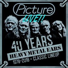 PICTURE - Live / 40 Years Heavy Metal Ears / 1978/2018 (NEW*80's HEAVY METAL)
