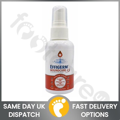 Effigerm Wundversorgungslösung 60ml Spray Erste Hilfe Hypoallergen Heilspray