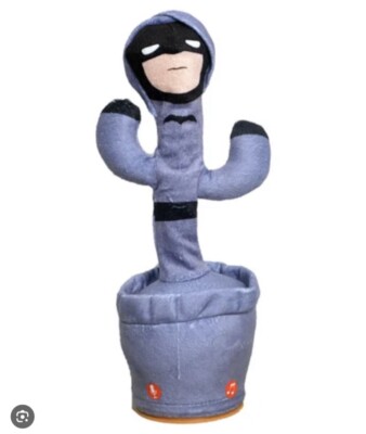 Batman Talking Toy Dancing Cactus Doll Marvel Avengers Speak Talk Sound Record