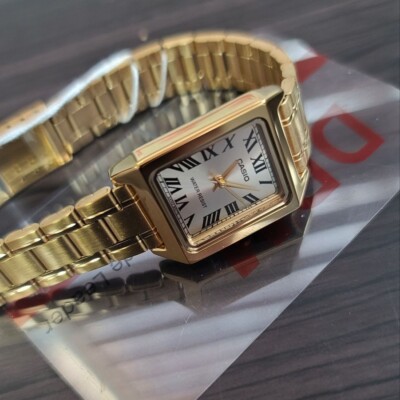 LTP-V007G-9B Casio Analog Vintage Women Watch Original NEW Metal