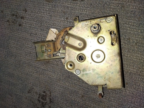 SLIDING DOOR LATCH HANDLE MECHANISM VW VANAGON T3 80-91 SLIDER - 251 843 654 D - Picture 2 of 7