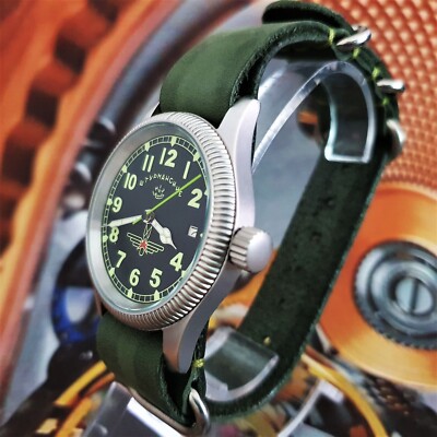 Vintage Watch USSR Poljot 2614.H 1MChZ Watch Sturmanskie PILOT