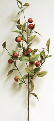 30'' Crab Apple Branch Artificial Floral Pick Decor Accent