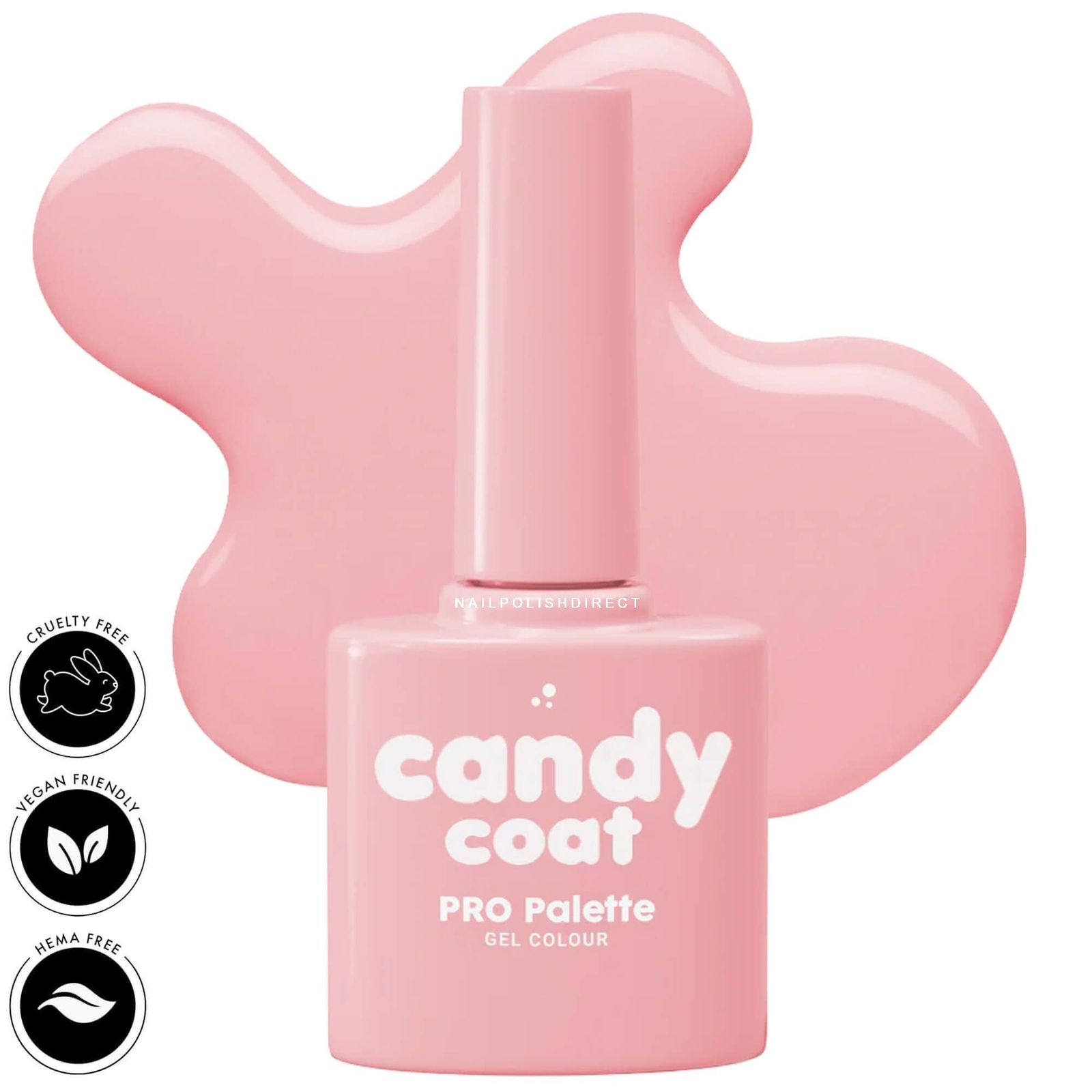 Candy Coat Pro Palette - Hema Free Gel Polish - Kenzie 10ml