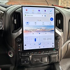 15.6-INCH Android 13.0 Vertical Screen Car GPS Radios for GMC Sierra 2020-2023