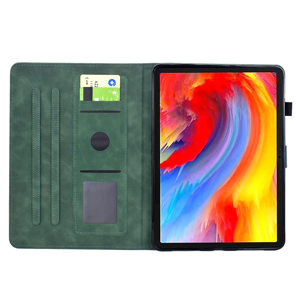 Funda de cuero con soporte para tablet para Samsung Galaxy Tab A9 A8 A7 A S6 S7 S8 S9 FE Foto 2 de 4