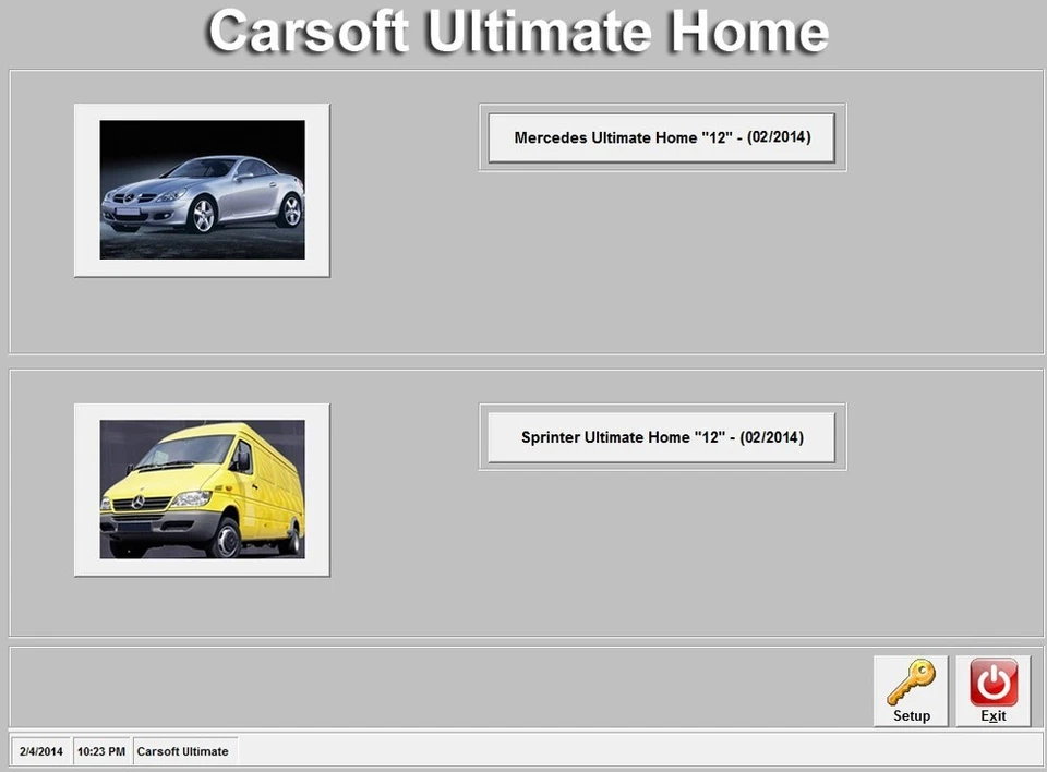 Mercedes Diagnostic Software / Carsoft OEM V12 / for all 1991 - 2005 MB vehicles - Image 3 of 4