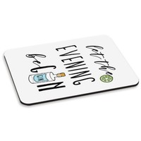 Lassen Die Abend Begin Gin Pc Computer Mauspad - Cocktail GeträNk Lustig