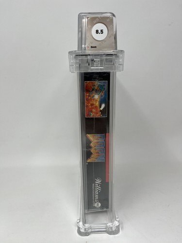 Doom Super Nintendo SNES Sealed New Williams Made in Japan WATA 8.5 A+ Graded - Picture 2 of 7