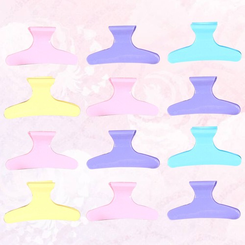 24 Pcs Colorful Butterfly Clip Professional Hair Clips Sectioning - Picture 8 of 11
