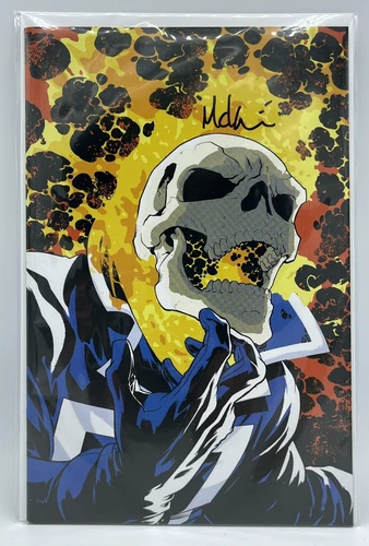 Ghost Rider #1 Exclusive Mike McKone Signed Virgin Variant LTD 500 Marvel Comics