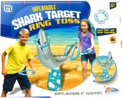Aufblasbarer Ring werfen Seestern Quoits Kinder Strand & Kinder Garten Wurfspiel