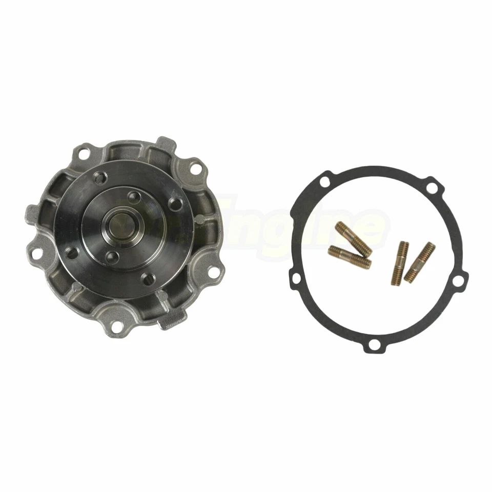 Water Pump w/ Thermostat Assembly Fit 87-07 Buick Chevrolet Oldsmobile Pontiac - Image 3 of 4