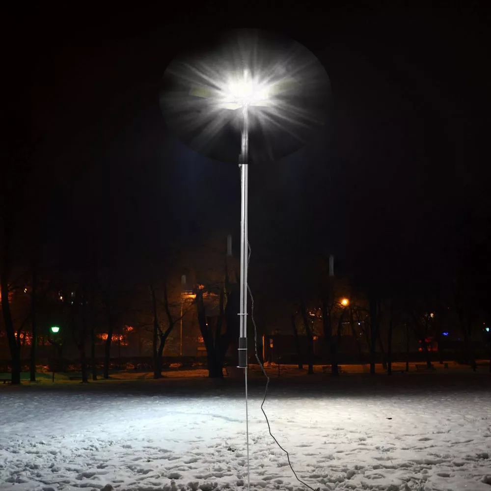 Telescoping outdoor 2024 light pole