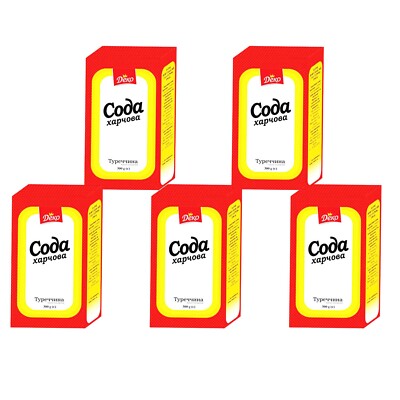 Soda Pulver 5er Pack (5 x 300g) Backsoda Natron Natriumhydrogencarbonat