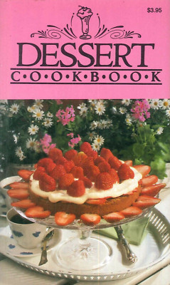 Vintage Dessert Cookbook 1991  Gingerbread Christmas Cookies Custard Candy Pie