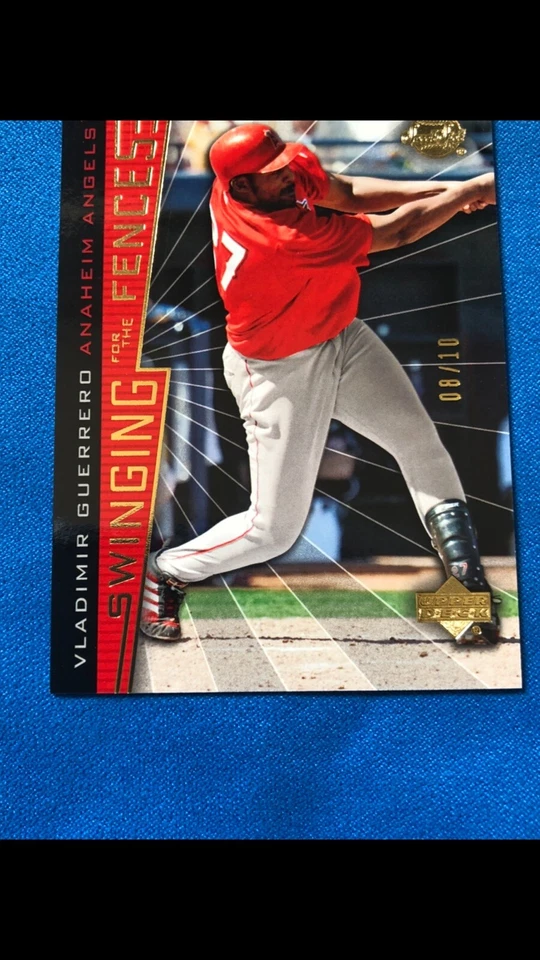 2004 Upper Deck Sweet Spot Vladimir Guerrero Swinging For The Fences 8/10 SP - Image 3 of 4