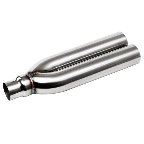 2.5inch 3'' Inlet/outlet blast pipes exhaust STAINLESS UNIVERSAL MUFFLER 2pcs - Picture 1 of 6