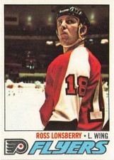 1977-78 O-Pee-Chee hockey #257 Ross Lonsberry
